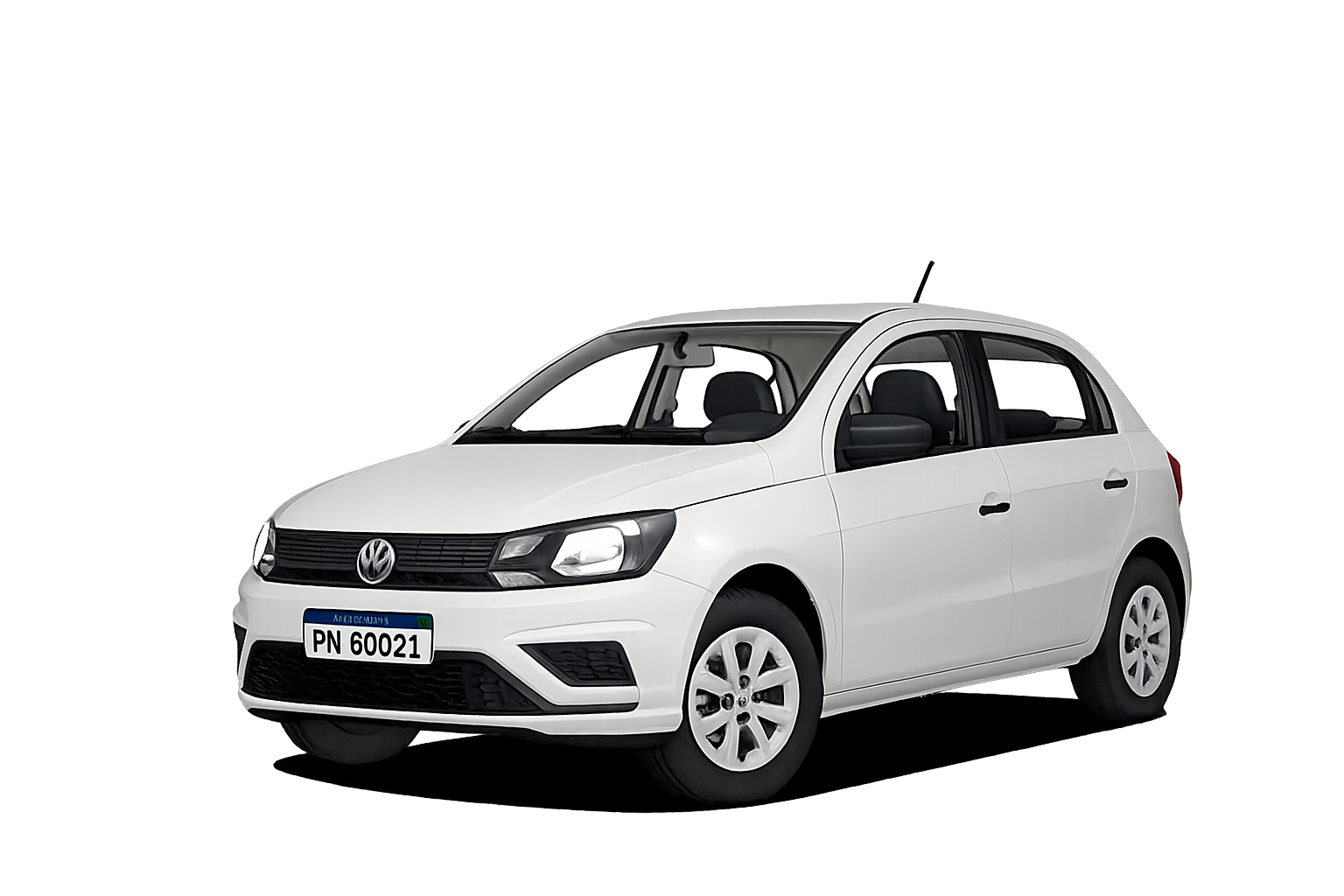 Volkswagen Gol disponível para locação